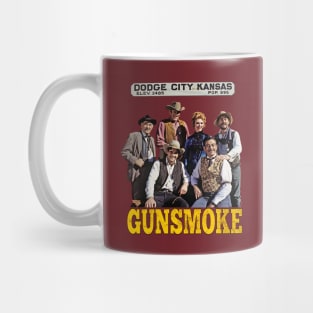 Gunsmoke - Group - 50s/60s Tv Western Mug